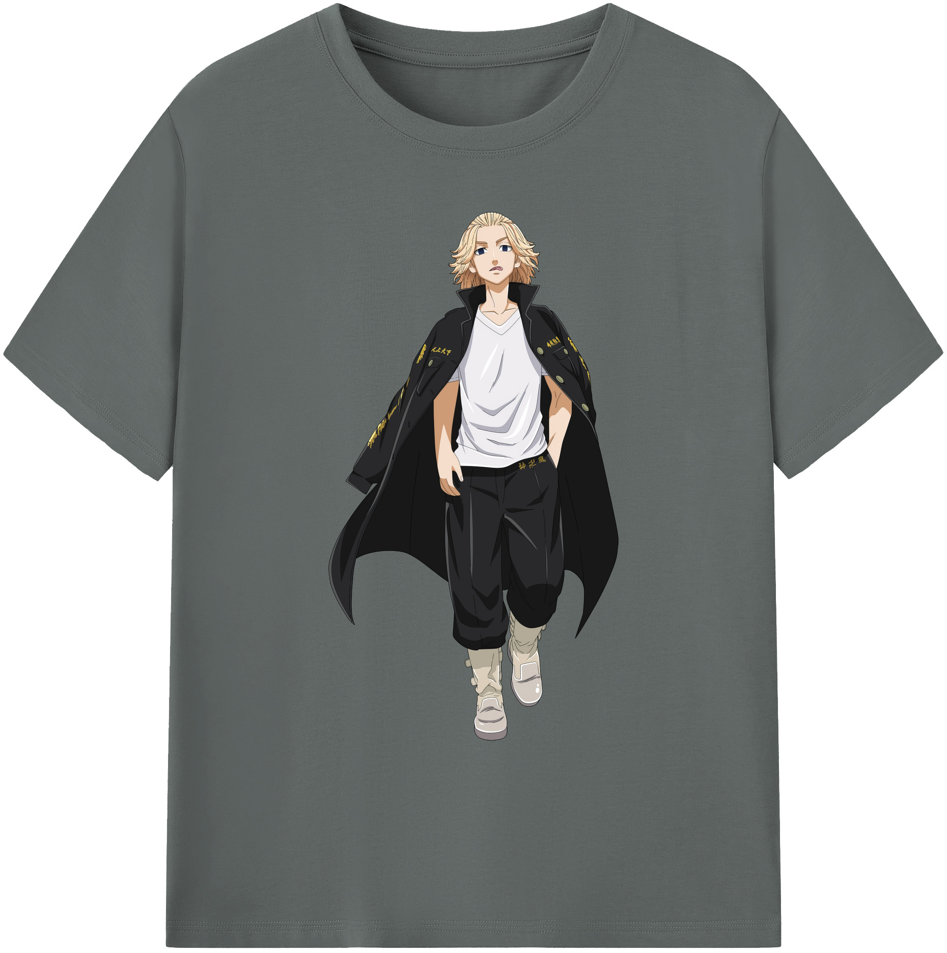 （画像用） 東京リベンジャーズ Tokyo Revengers 綿100％ メンズ半袖Tシャツ｜肌触りやわらか＆通気性